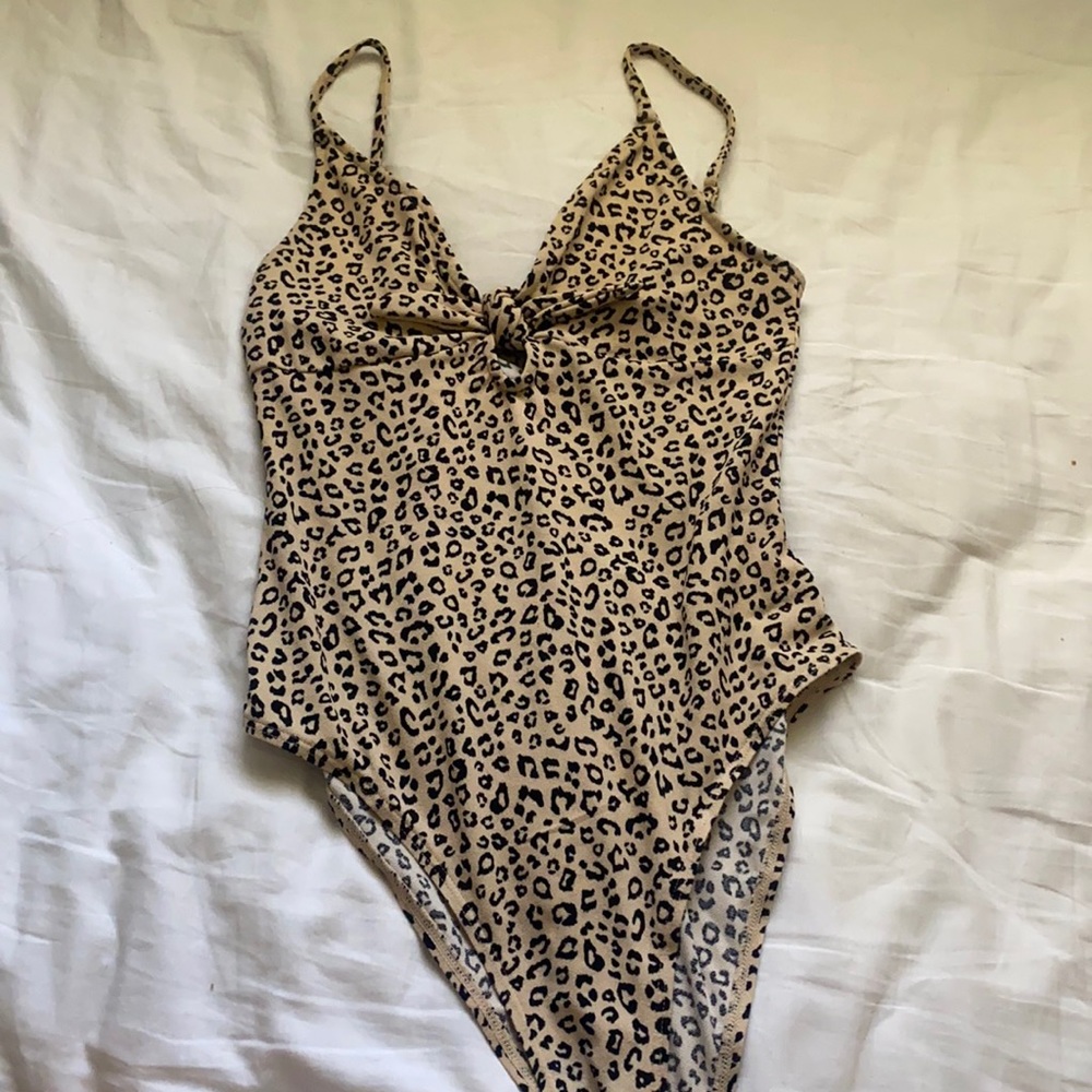 Leopard cheetah print bodysuit